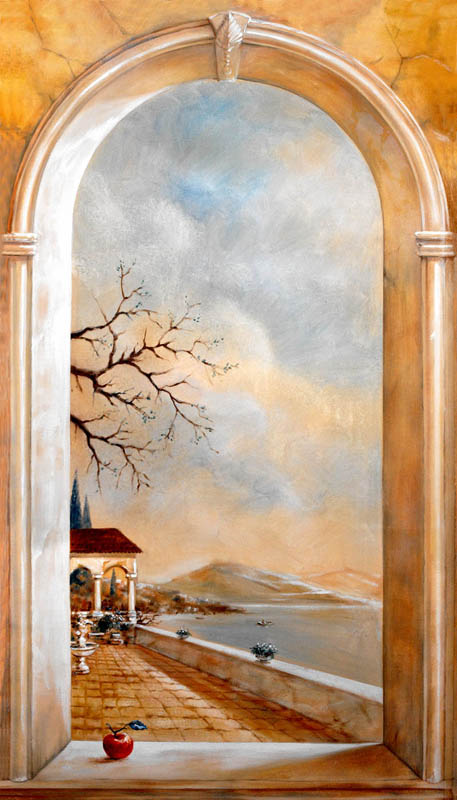 Affresco Il chioschetto del principe